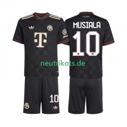 Fußballtrikot FC Bayern München Jamal Musiala 10 Kinder Ausweich 2025-2026 Kurzarm