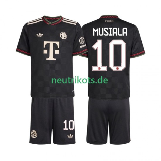 Fußballtrikot FC Bayern München Jamal Musiala 10 Kinder Ausweich 2025-2026 Kurzarm