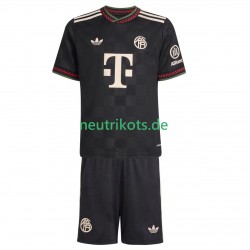 Fußballtrikot FC Bayern München Kinder Ausweich 2025-2026 Kurzarm