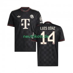 Fußballtrikot FC Bayern München Luis Diaz 14 Herren Ausweich 2025-2026 Kurzarm