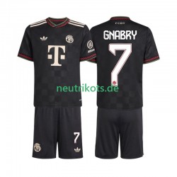 Fußballtrikot FC Bayern München Serge Gnabry 7 Kinder Ausweich 2025-2026 Kurzarm