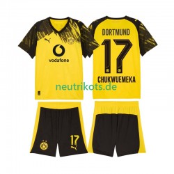 Fußballtrikot Borussia Dortmund Carney Chukwuemeka 17 Kinder Heim 2025-2026 Kurzarm