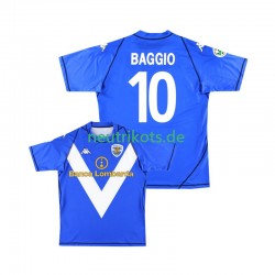 Fußballtrikot Brescia Calcio Baggio 10 2003 Retro Herren Heim 2004 Kurzarm
