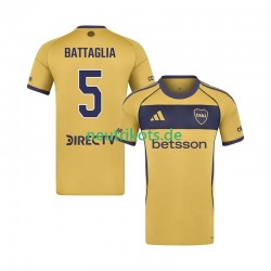 Fußballtrikot Boca Juniors Rodrigo Battaglia 5 Herren Auswärts 2025-2026 Kurzarm