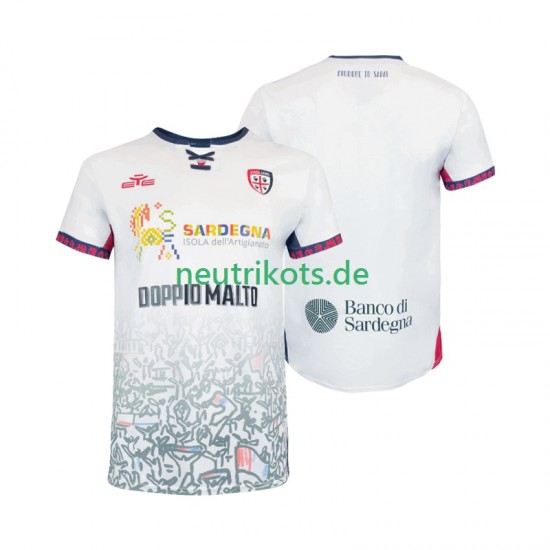 Fußballtrikot Cagliari Herren Auswärts 2025-2026 Kurzarm