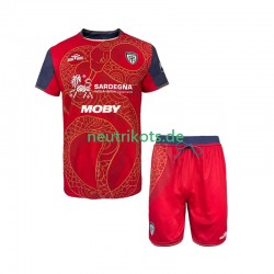 Fußballtrikot Cagliari Special Kinder Heim 2025-2026 Kurzarm