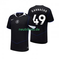 Fußballtrikot Chelsea Alejandro Garnacho 49 Herren Ausweich 2025-2026 Kurzarm
