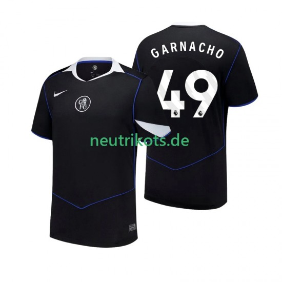 Fußballtrikot Chelsea Alejandro Garnacho 49 Herren Ausweich 2025-2026 Kurzarm