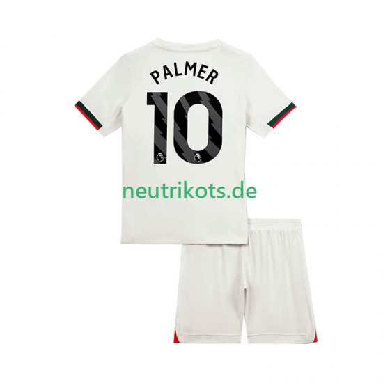 Fußballtrikot Chelsea Cole Palmer 10 Kinder Auswärts 2025-2026 Kurzarm