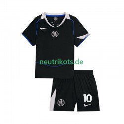 Fußballtrikot Chelsea Cole Palmer 10 Kinder Ausweich 2025-2026 Kurzarm