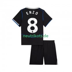 Fußballtrikot Chelsea Enzo Fernandez 8 Kinder Ausweich 2025-2026 Kurzarm
