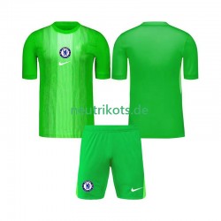 Fußballtrikot Chelsea Torwart Kinder Auswärts 2025-2026 Kurzarm