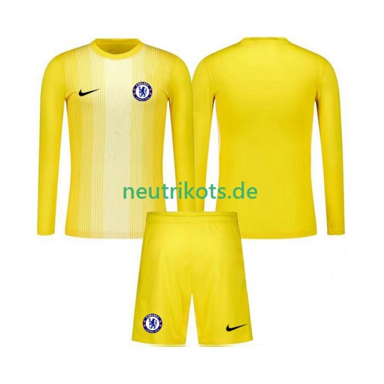 Fußballtrikot Chelsea Torwart Kinder Ausweich 2025-2026 Langarm