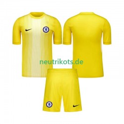 Fußballtrikot Chelsea Torwart Kinder Ausweich 2025-2026 Kurzarm