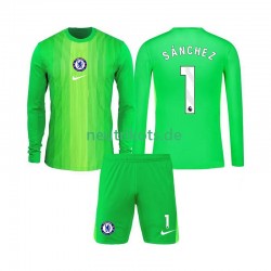 Fußballtrikot Chelsea Robert Sanchez 1 Torwart Kinder Auswärts 2025-2026 Langarm