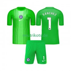 Fußballtrikot Chelsea Robert Sanchez 1 Torwart Kinder Auswärts 2025-2026 Kurzarm