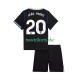 Fußballtrikot Chelsea Joao Pedro 20 Kinder Ausweich 2025-2026 Kurzarm