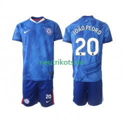 Fußballtrikot Chelsea joao pedro 20 Kinder Heim 2025-2026 Kurzarm
