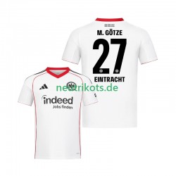 Fußballtrikot Eintracht Frankfurt Mario Gotze 27 Herren Auswärts 2025-2026 Kurzarm