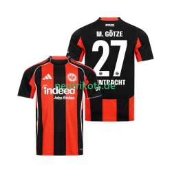 Fußballtrikot Eintracht Frankfurt Mario Gotze 27 Herren Heim 2025-2026 Kurzarm