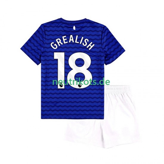 Fußballtrikot Everton Jack Grealish 18 Kinder Heim 2025-2026 Kurzarm