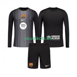 Fußballtrikot FC Barcelona Torwart Kinder Ausweich 2025-2026 Langarm