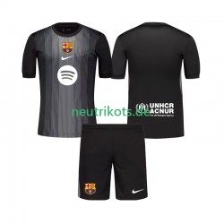 Fußballtrikot FC Barcelona Torwart Kinder Ausweich 2025-2026 Kurzarm