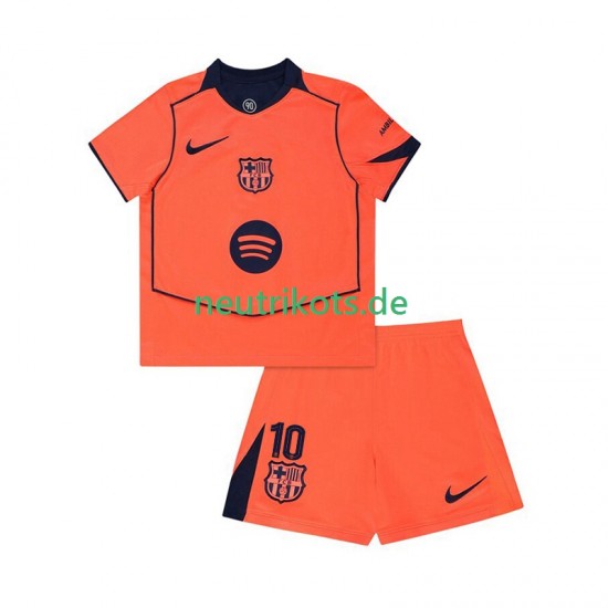 Fußballtrikot FC Barcelona Lamine Yamal 10 UCL Kinder Ausweich 2025-2026 Kurzarm