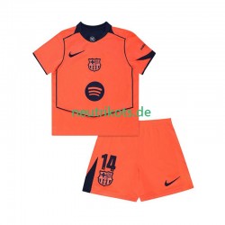 Fußballtrikot FC Barcelona Marcus Rashford 14 UCL Kinder Ausweich 2025-2026 Kurzarm