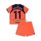 Fußballtrikot FC Barcelona Raphinha 11 UCL Kinder Ausweich Kurzarm