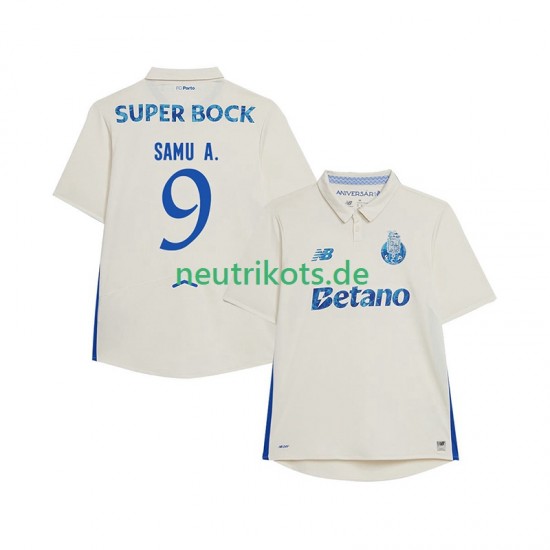 Fußballtrikot FC Porto Samu Aghehowa 9 Herren Ausweich 2025-2026 Kurzarm