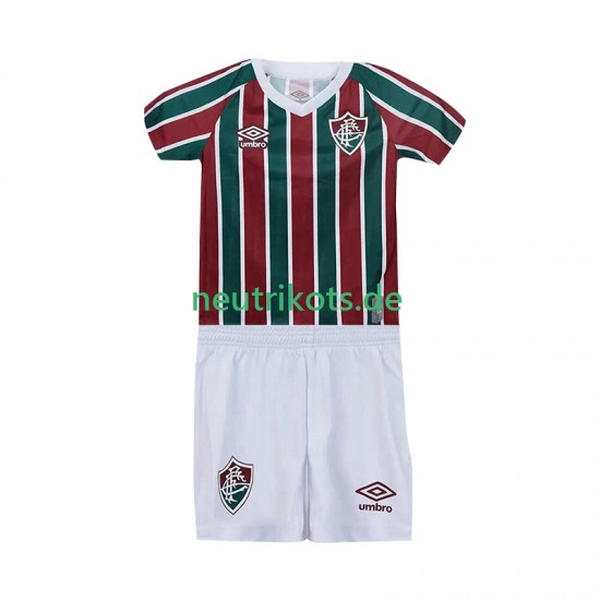 Fußballtrikot Fluminense Kinder Heim 2025-2026 Kurzarm