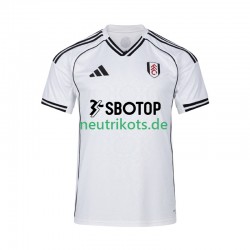 Fußballtrikot Fulham Herren Heim 2025-2026 Kurzarm