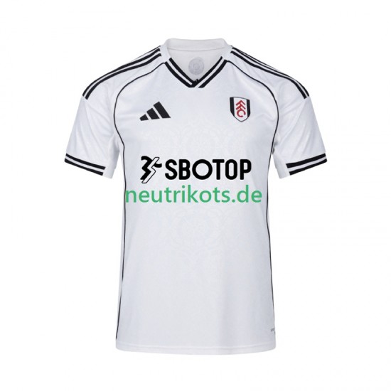 Fußballtrikot Fulham Herren Heim 2025-2026 Kurzarm