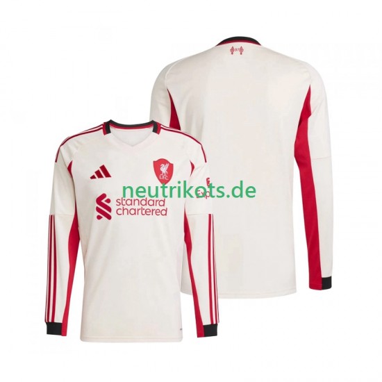 Fußballtrikot Liverpool Herren Auswärts 2025-2026 Langarm
