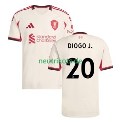 Fußballtrikot Liverpool Diogo Jota 20 Herren Auswärts 2025-2026 Kurzarm