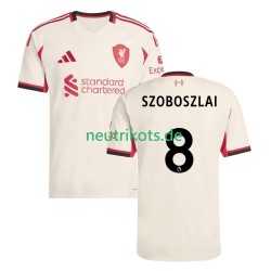 Fußballtrikot Liverpool Dominik Szoboszlai 8 Herren Auswärts 2025-2026 Kurzarm