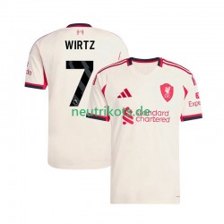 Fußballtrikot Liverpool Florian Wirtz 7 Herren Auswärts 2025-2026 Kurzarm