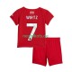 Fußballtrikot Liverpool Florian Wirtz 7 Kinder Heim 2025-2026 Kurzarm