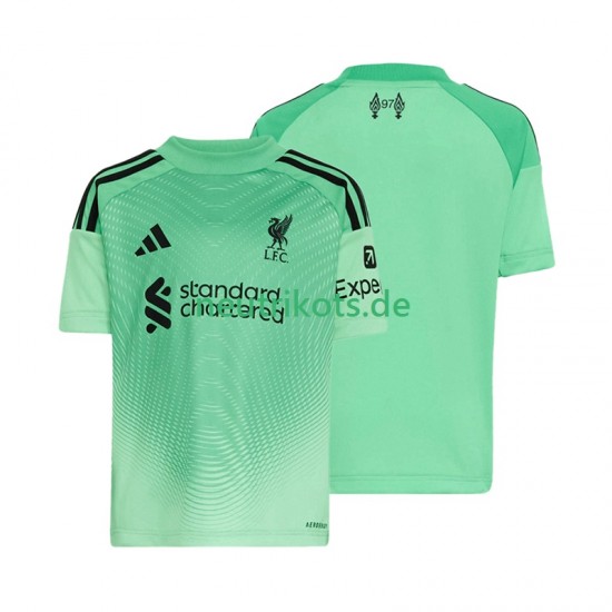 Fußballtrikot Liverpool Torwart Herren Heim 2025-2026 Kurzarm