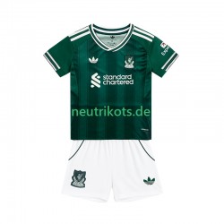 Fußballtrikot Liverpool Kinder Ausweich 2025-2026 Kurzarm
