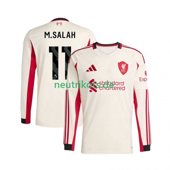Fußballtrikot Liverpool Mohamed Salah 11 Herren Auswärts 2025-2026 Langarm