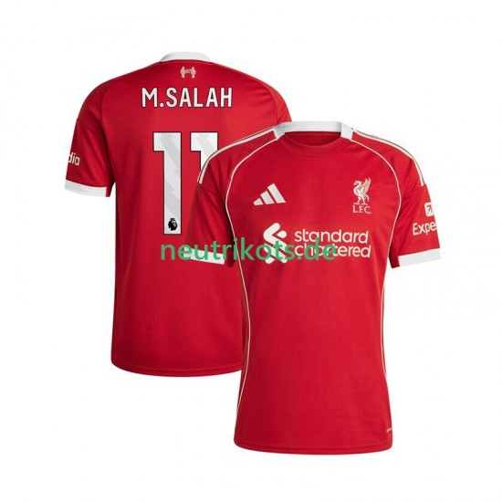 Fußballtrikot Liverpool Mohamed Salah 11 Herren Heim 2025-2026 Kurzarm
