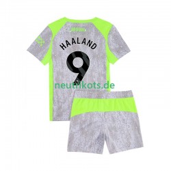 Fußballtrikot Manchester City Erling Haaland 9 Herren Kinder Ausweich 2025-2026 Kurzarm