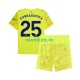 Fußballtrikot Manchester City Gianluigi Donnarumma 25 Torwart Kinder Ausweich 2025-2026 Kurzarm