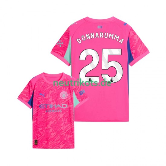Fußballtrikot Manchester City Gianluigi Donnarumma 25 Torwart Herren Auswärts 2025-2026 Kurzarm