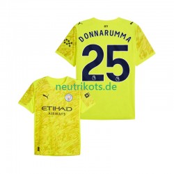 Fußballtrikot Manchester City Gianluigi Donnarumma 25 Torwart Herren Ausweich 2025-2026 Kurzarm