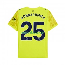 Fußballtrikot Manchester City Gianluigi Donnarumma 25 Torwart Herren Ausweich 2025-2026 Kurzarm