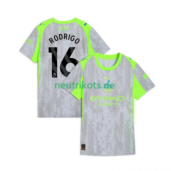 Fußballtrikot Manchester City Rodrigo Hernandez 16 Herren Ausweich 2025-2026 Kurzarm