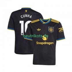 Fußballtrikot Manchester United Matheus Cunha 10 Herren Ausweich 2025-2026 Kurzarm